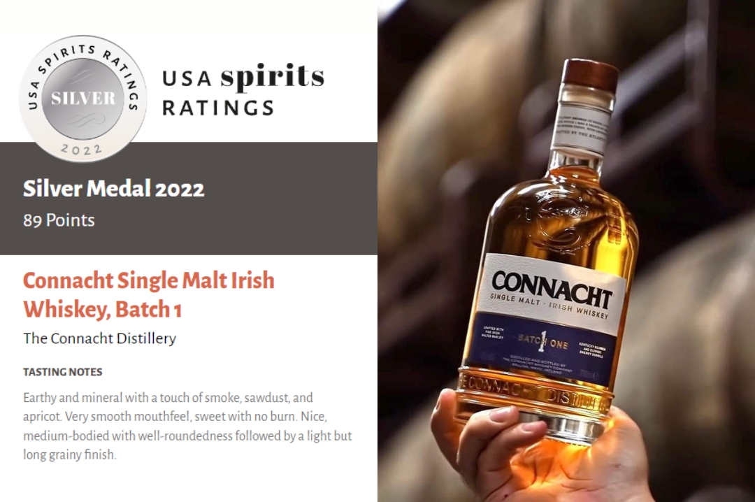 Connacht Single Malt Irish Whiskey