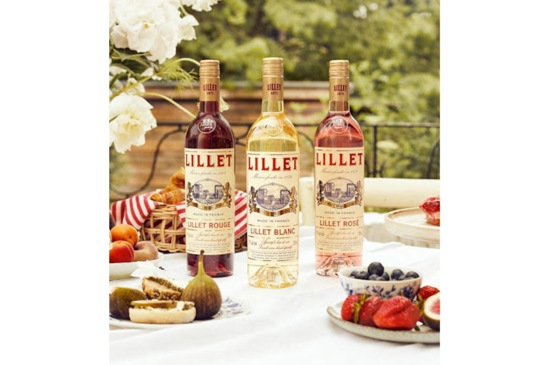 Image Source: Lillet; Lillet Blanc in Middle 