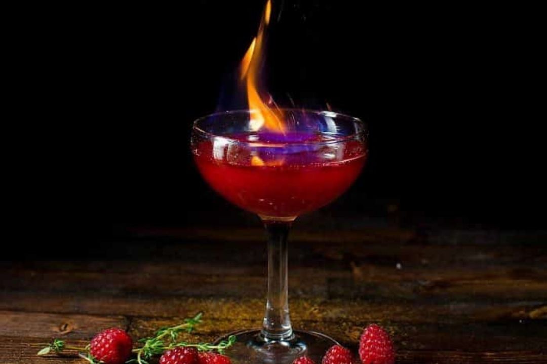 flamingdragon'sblood halloweencocktails