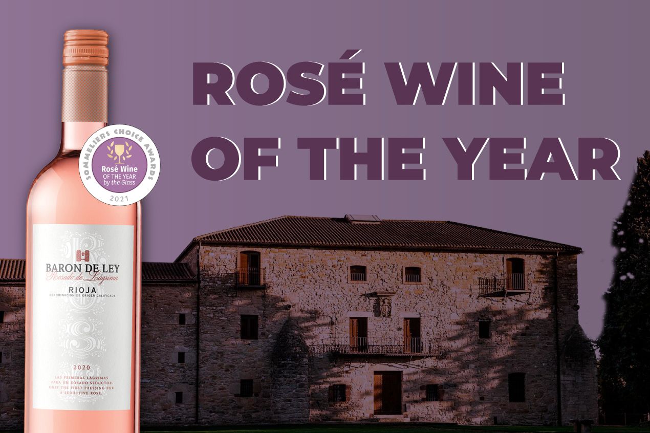 Photo for: Baron De Ley Rioja Rosado won Rosé of the Year